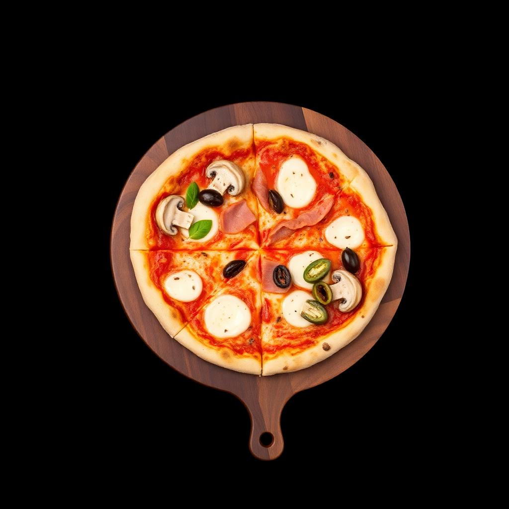 Pizza 4 Saisons artisanale Il Forno Châtillon