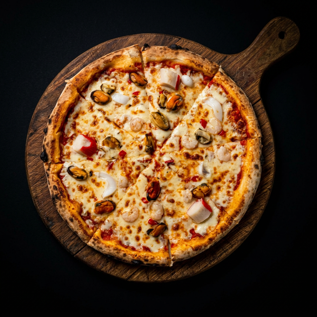 Pizza Fruits de Mer artisanale Il Forno Châtillon