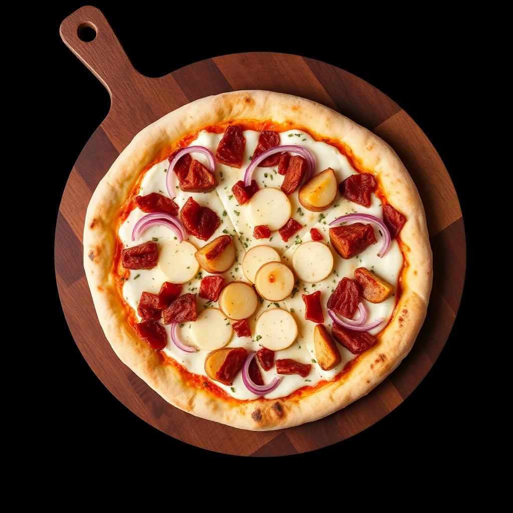 Pizza Montagnarde artisanale Il Forno Châtillon